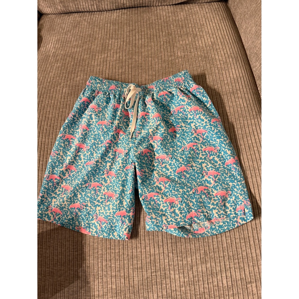 Mens Chubbies Flamingo Vineyard Vines Shark Swim Trunks Shorts Bundle Small